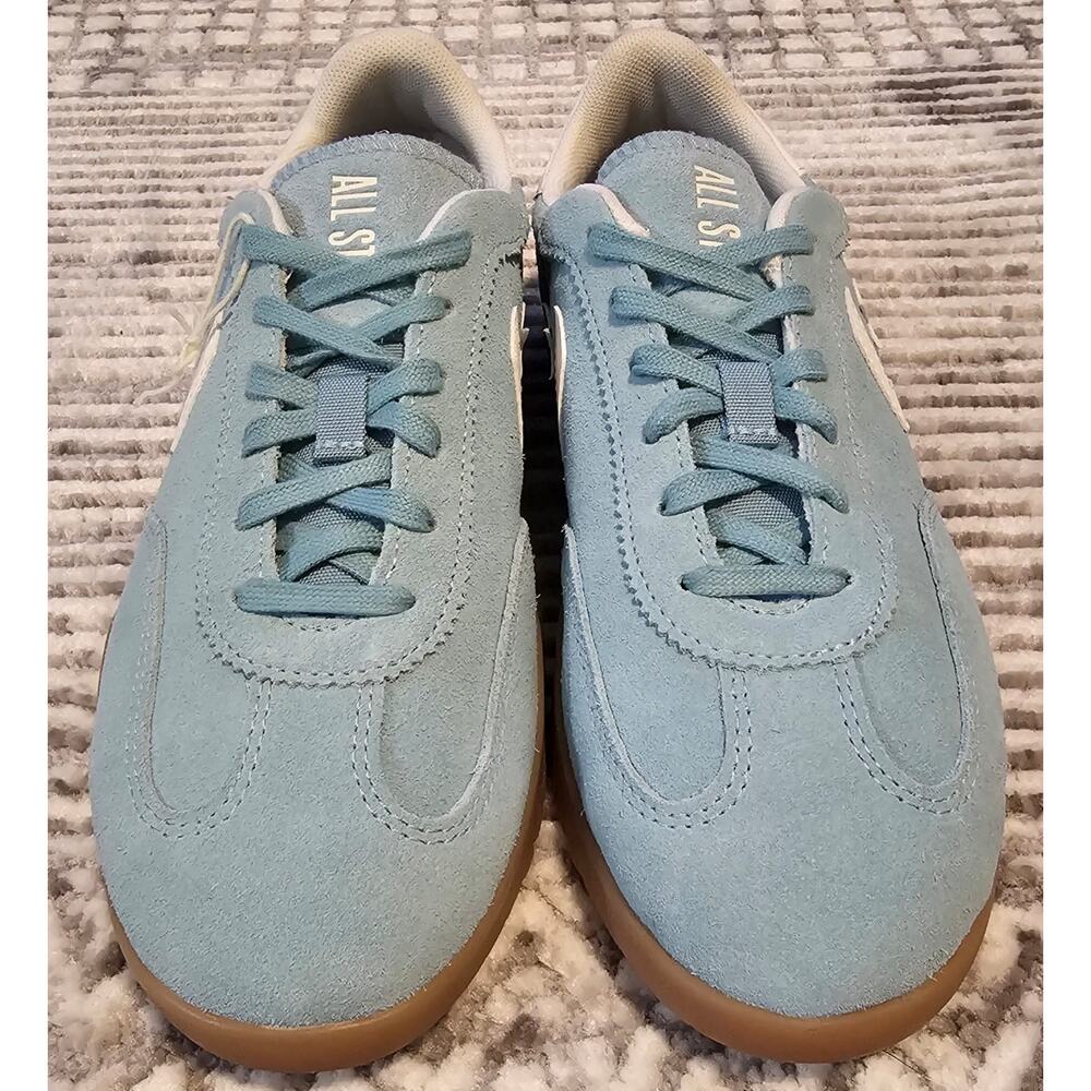 NEW Converse All Star Suede Sneakers Light Blue Women's Size 9 Men's 7.5 - Picture 4 of 10